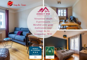 La Marmotte: 2 persons, center and lake, 3*
